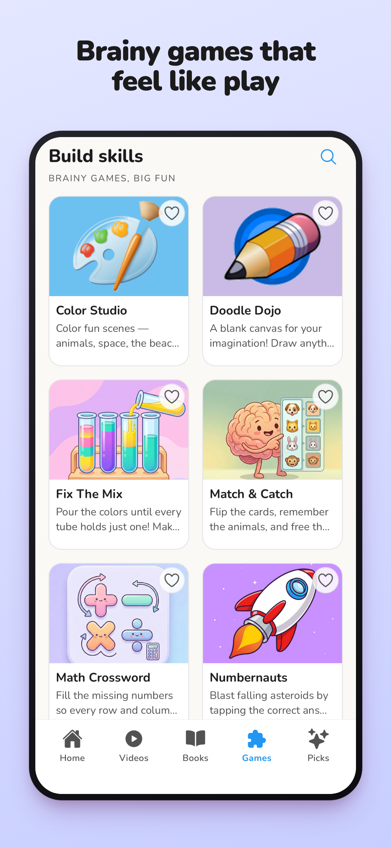 Spark+ learning games